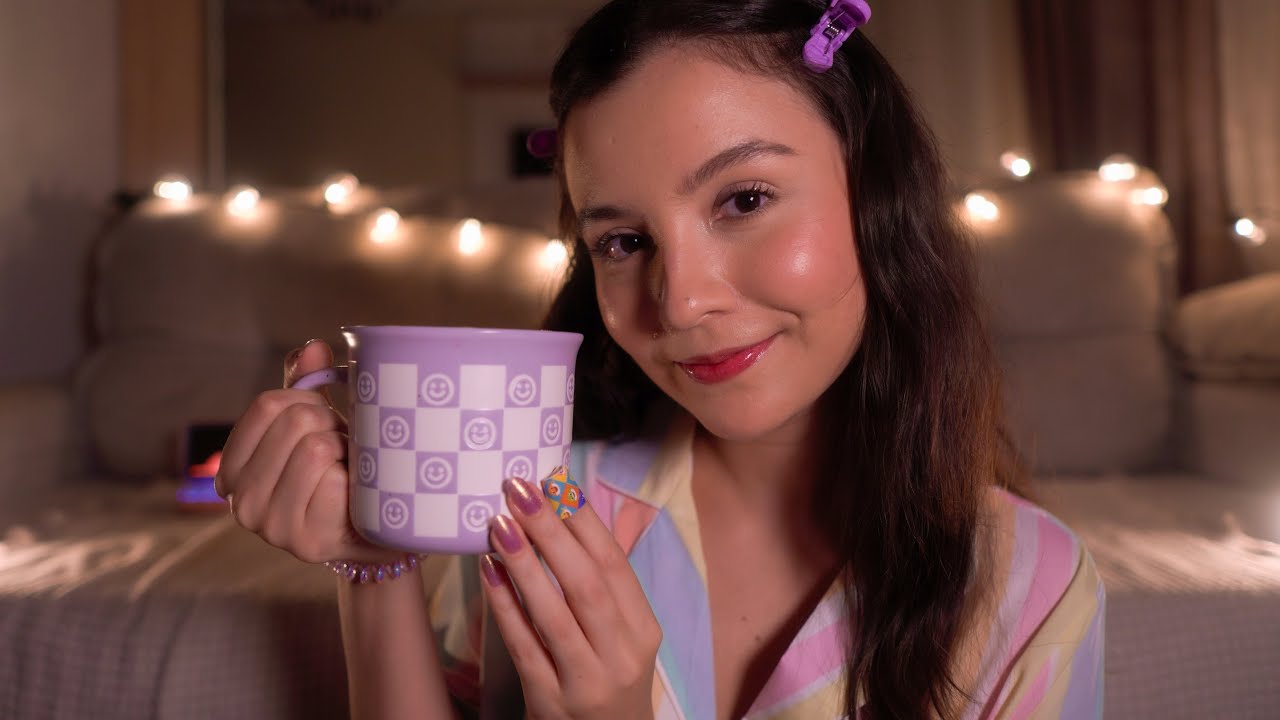 ASMR | cuidando de você para uma noite relaxante 🎀 personal attention 🎀