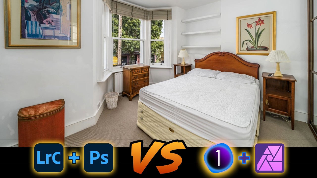 Capture One + Affinity VS Lightroom + Photoshop  Real Estate Photo Editing Tutorial