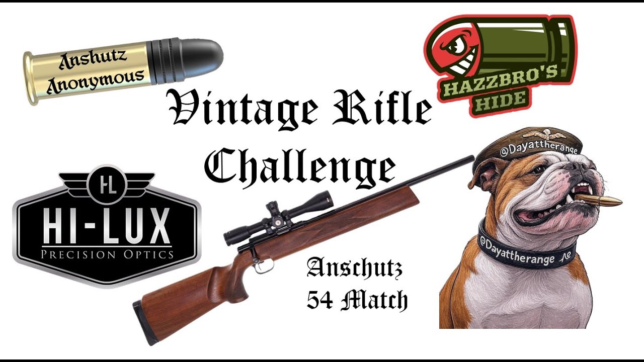 DATR Hi Lux Vintage Rifle Challenge Anschutz 54 Match and Lapua Center-X