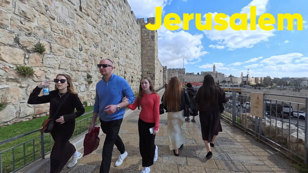 Jerusalem Streets Walking Tour - Filmed Feb 25 2026