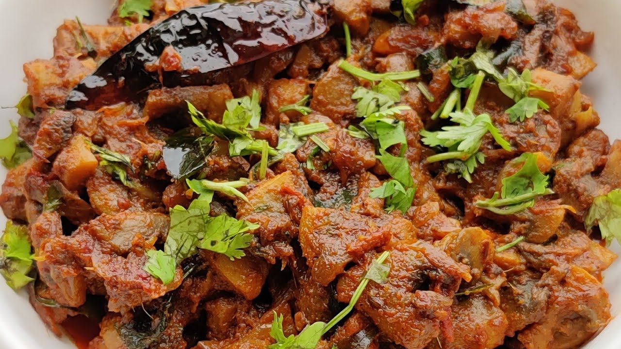 காளான் சுக்கா மிக சுவையாக செய்வது எப்படி?/  Mushroom Sukka/Kaalan Chukka/Mushroom Fry