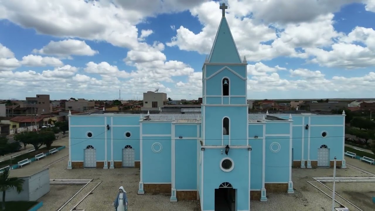 Praça da matriz Barauna-RN