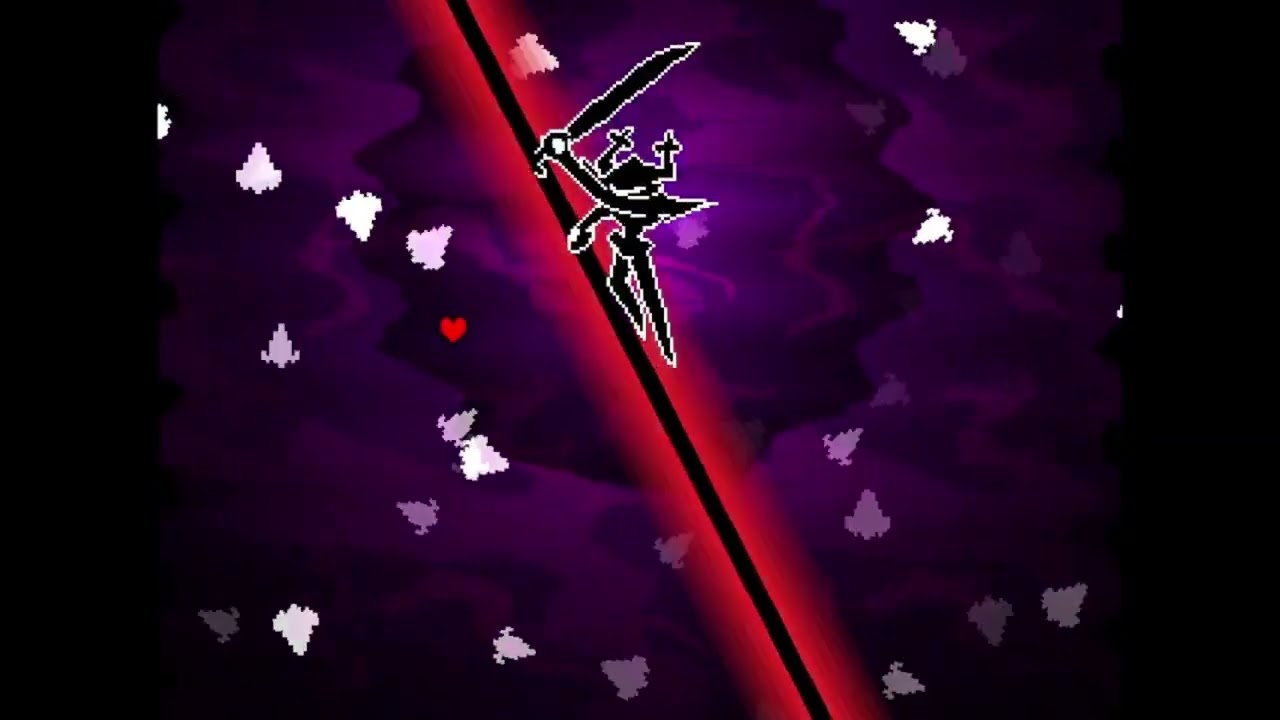 DELTARUNE CHAPTER 3 - Roaring Knight beaten without Shadow Mantle or Revive Mints