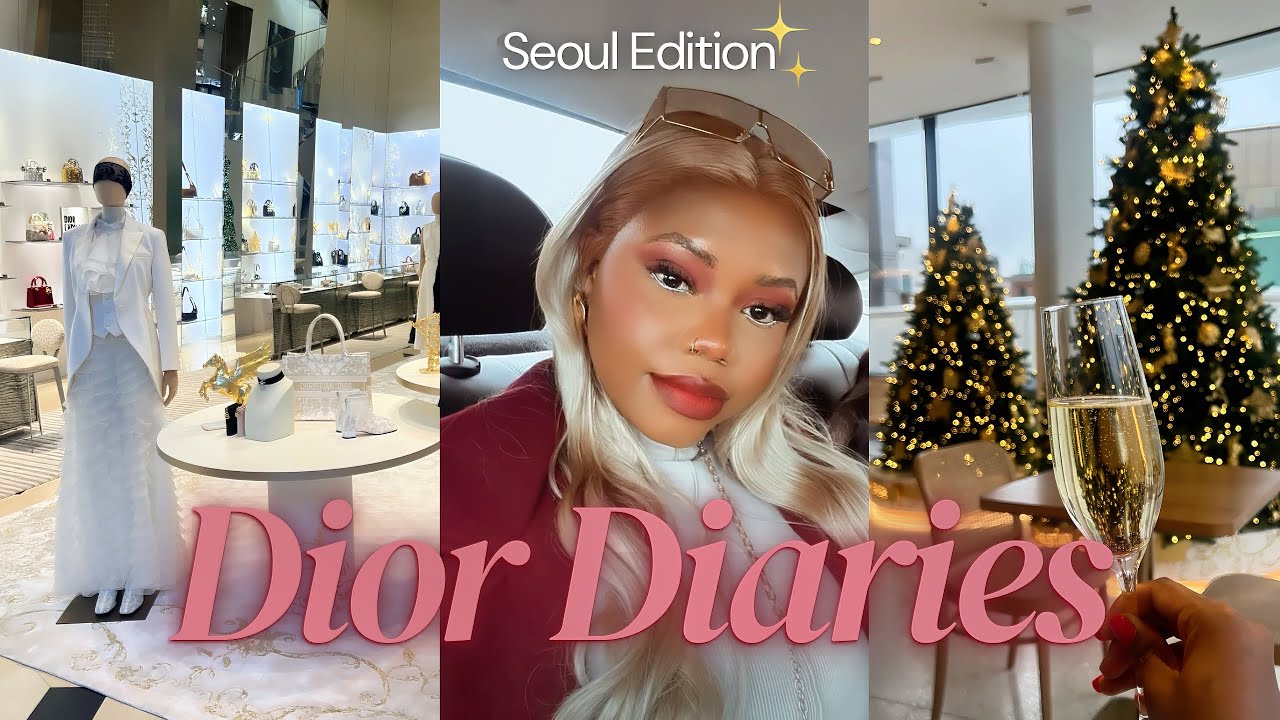 Aesthetic Seoul Vlog | Dior Café, COEX Library & Five Guys🇰🇷