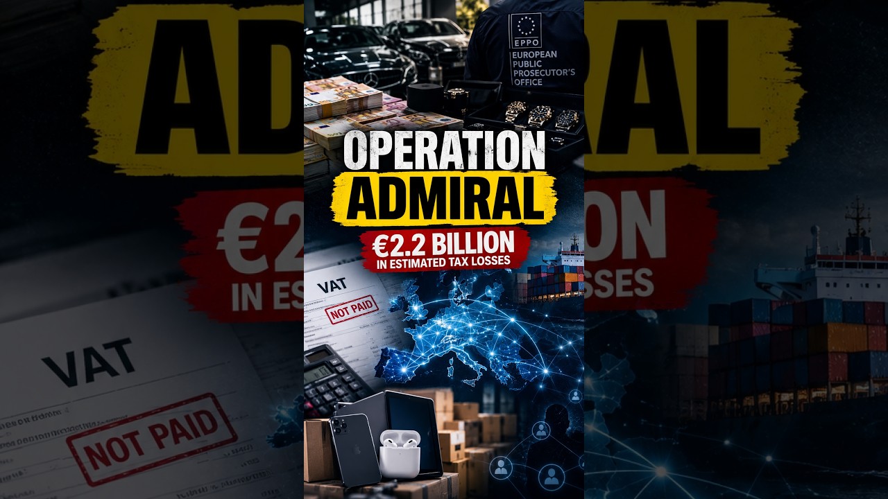 Operation Admiral: How &euro;2.2 Billion in VAT Fraud Went Undetected