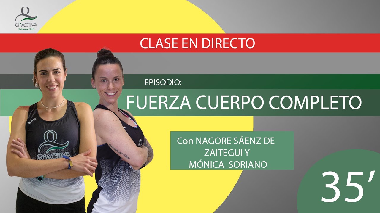 ENTRENAMIENTO DE FUERZA DE CUERPO COMPLETO CON PESO