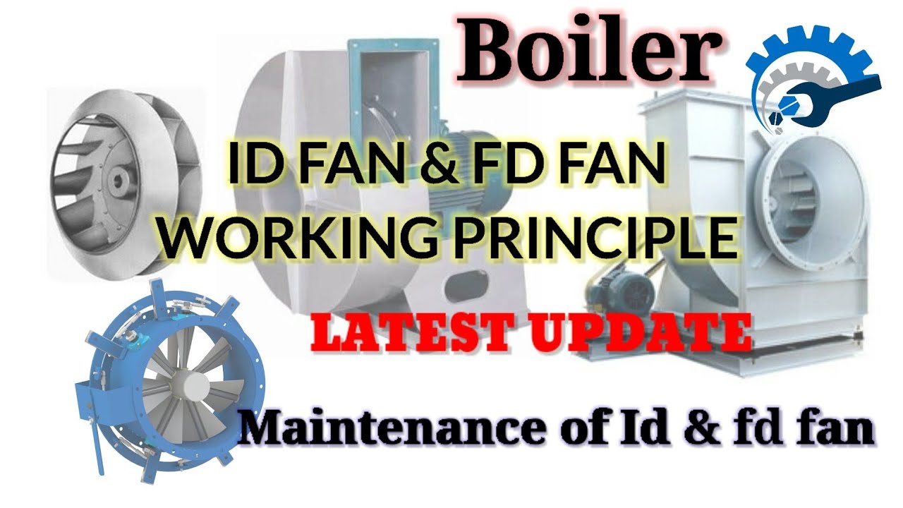 Boiler id fan & fd fan| working principle|maintenance of Id & fd fan explain in tamil latest update
