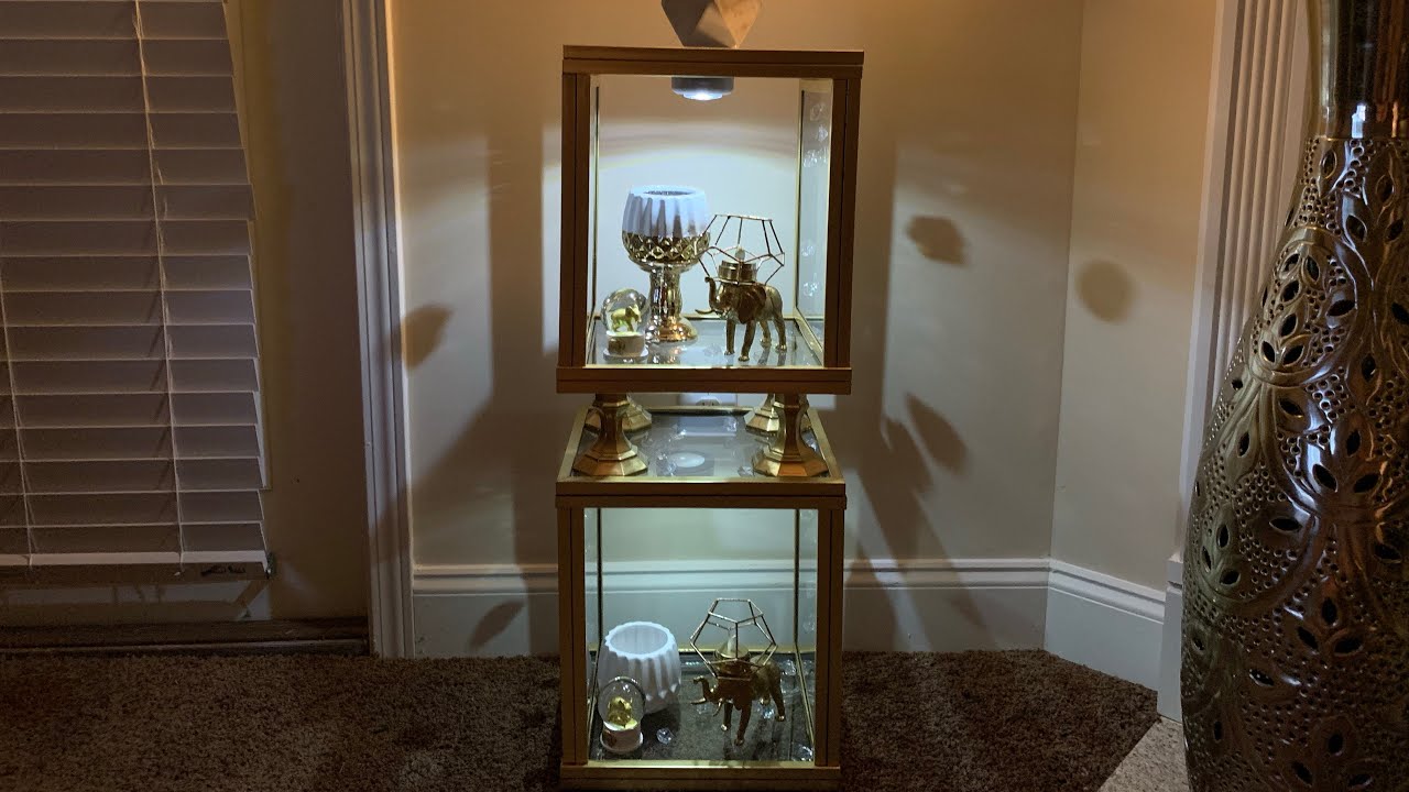 Dollar Tree DIY | Lighted Display Case