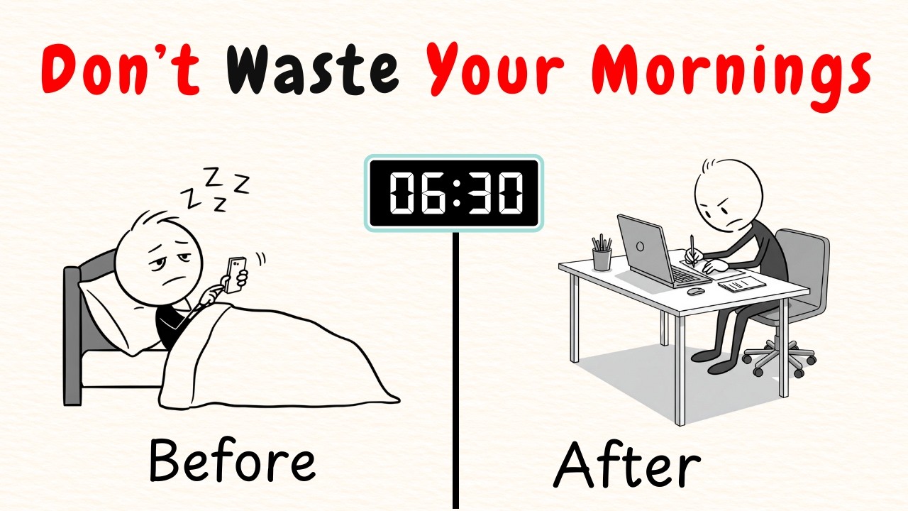 5 Things I Did to Stop Wasting my Mornings
