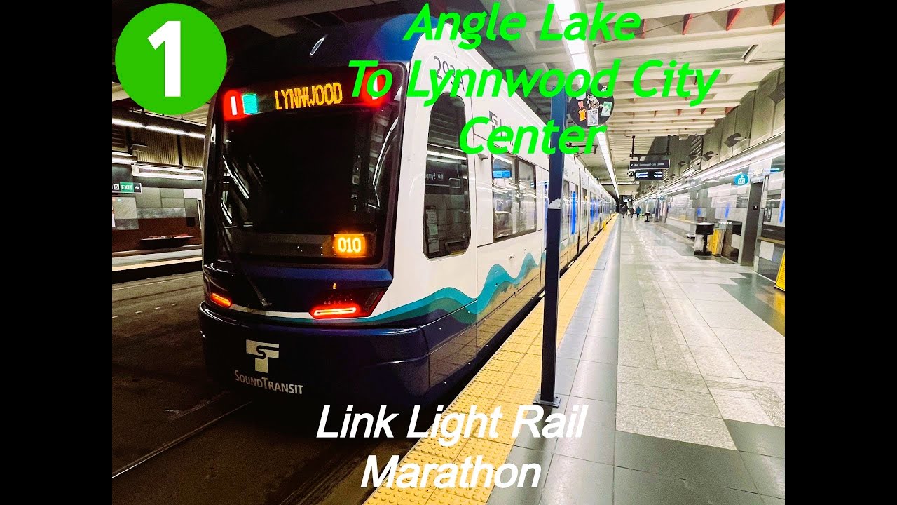 Link marathon 1 Line edition Angle Lake to Lynnwood City Center 3/15/25