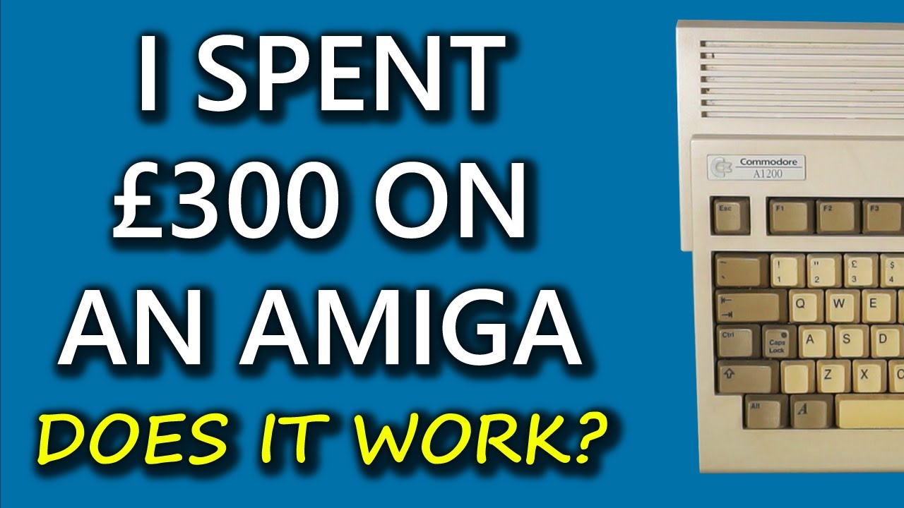 I bought an Amiga 1200 | HDD | SCSI CDROM | Philips CM8833-II Monitor | First look Ep 01