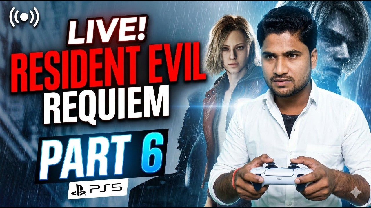 🔴RESIDENT EVIL REQUIEM PART 6 LIVE -  (Hindi) Streaming Now Live