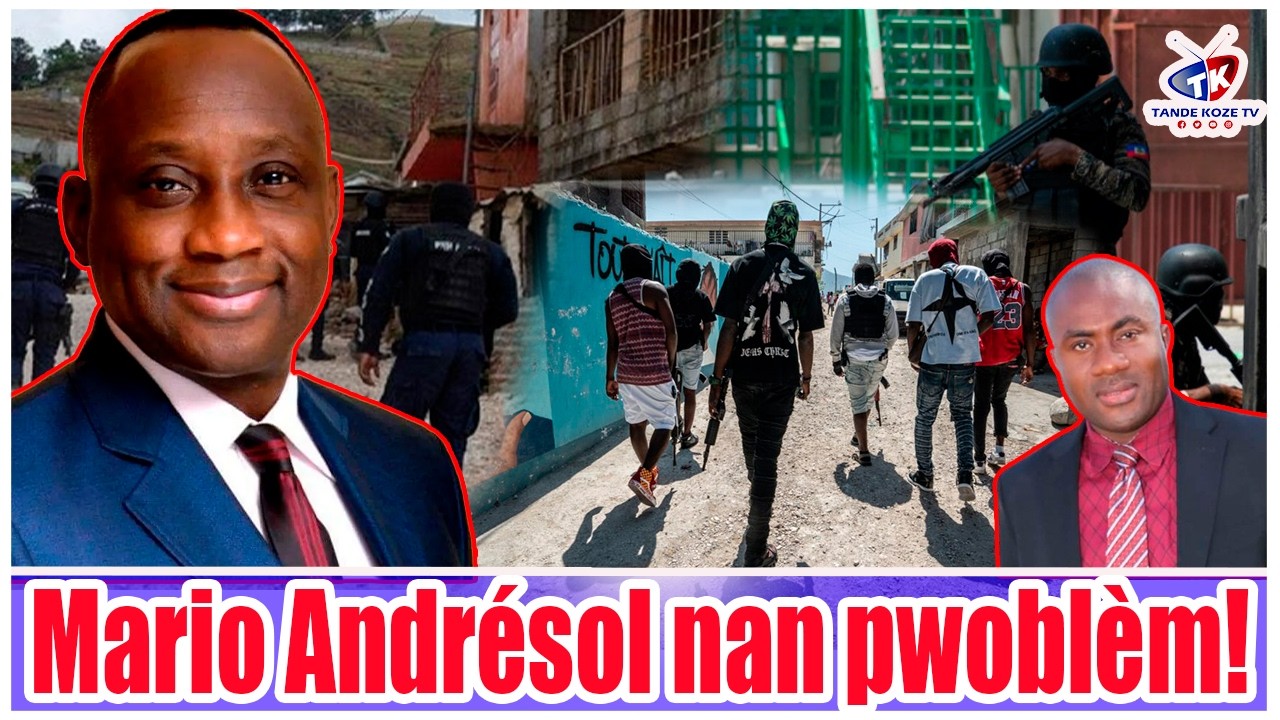 Theriel sakaje Mario Andrésol ak plizyè otorite. Nou pran nan konplo!
