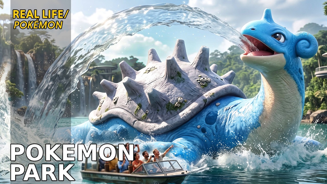 Real Life Pok&eacute;mon Park: What If Pok&eacute;mon Existed - Kanto Region?! Part 26 (Reimagined With AI)