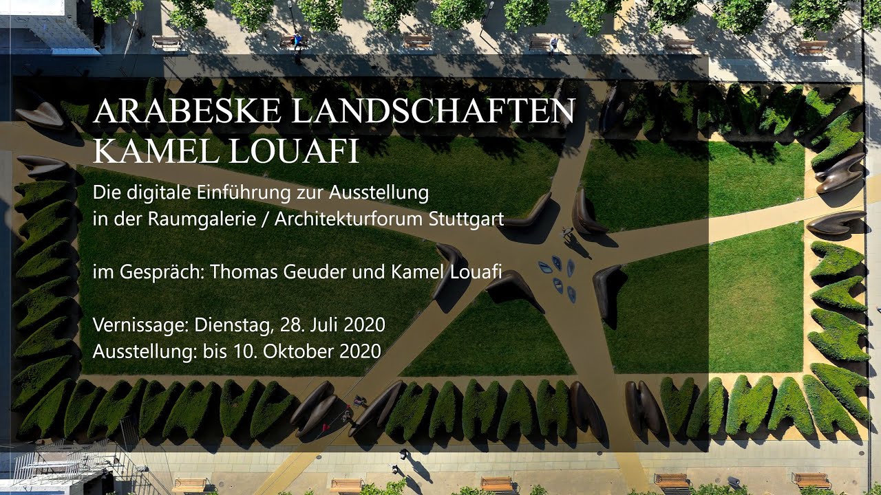 Arabeske Landschaften - Kamel Louafi | Die digitale Einführung