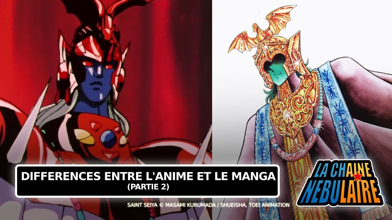 Saint Seiya : Les différences entre le manga et l'animé - Partie 2