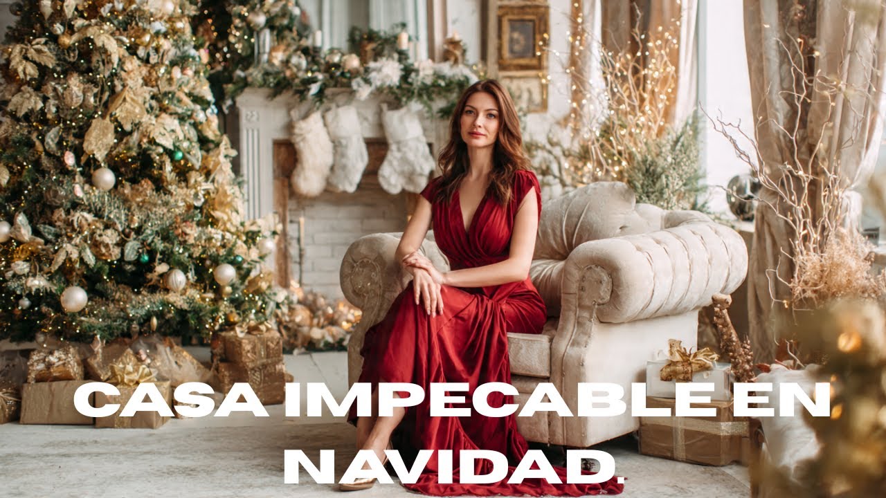 CASA IMPECABLE PARA RECIBIR LA NAVIDAD 🏡✨.