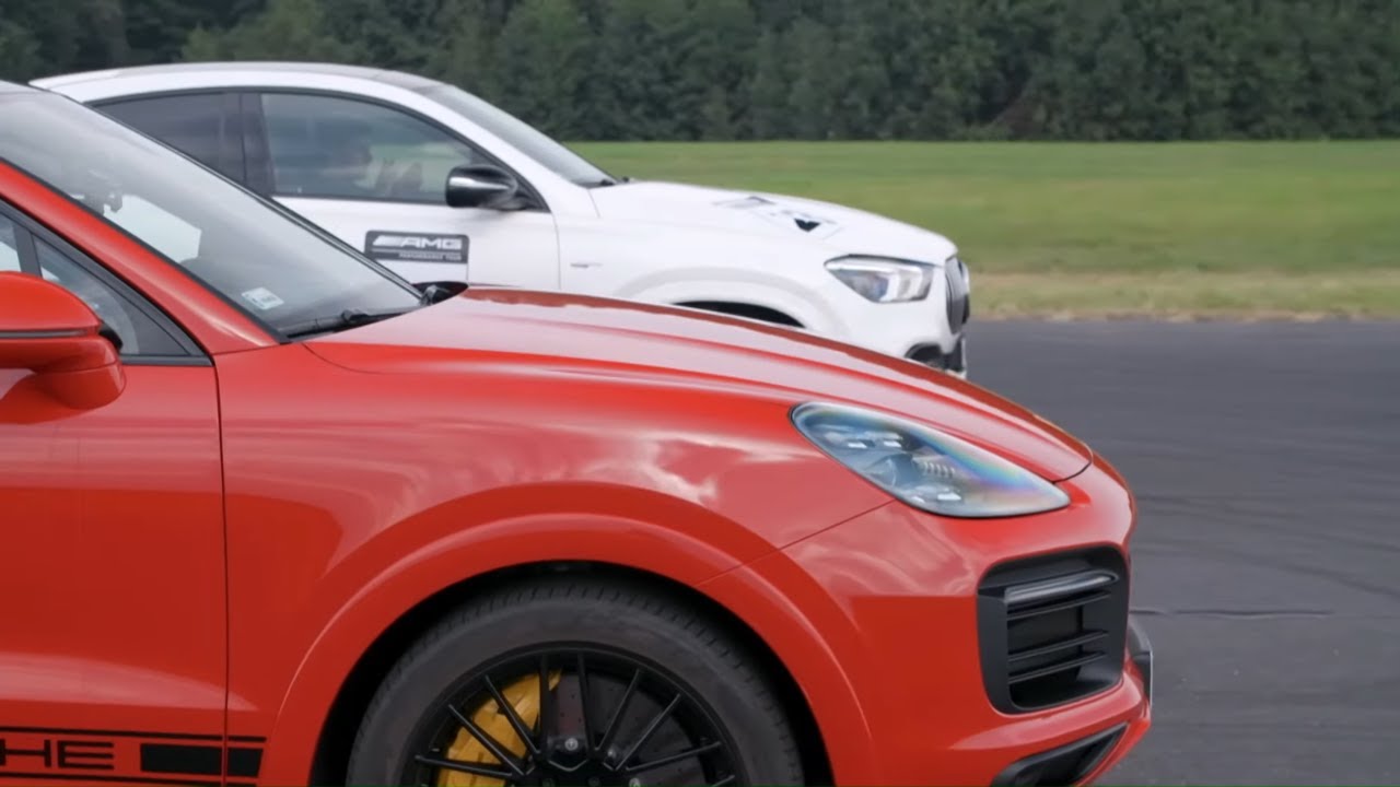 Zobacz wyścig Porsche Cayenne GTS z Mercedesem GLE 53 AMG! #Klasyka_Mikiciuka
