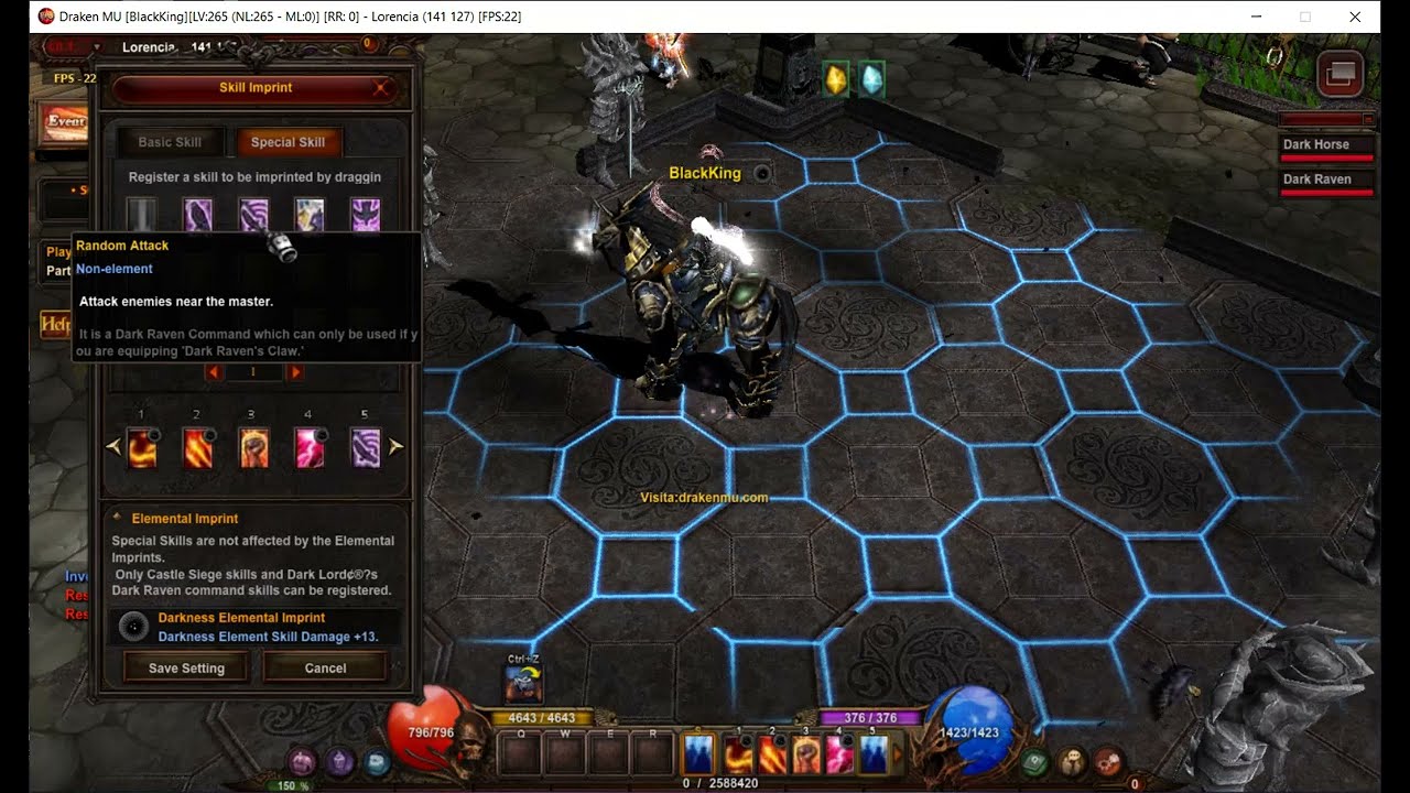 [GUIA] Dark Raven Mu Season 17