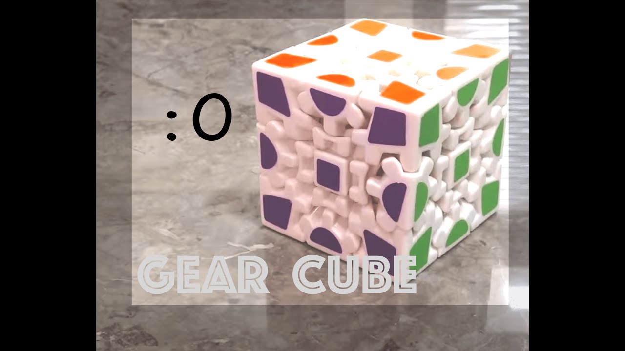 How to solve the GEAR CUBE !!! Easiest Method