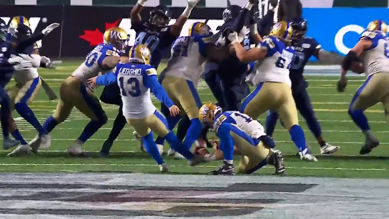 Grey Cup 109: Argonauts hang on with a game winning block