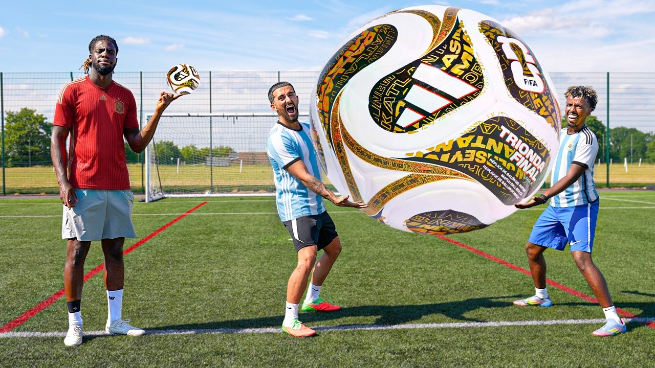 Score A Goal = World Cup Ball Gets HEAVIER!
