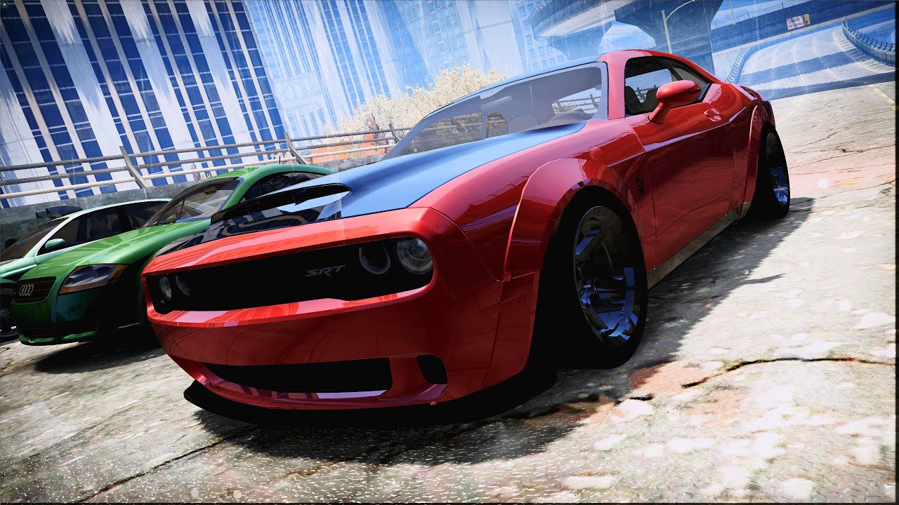 NFS MW | Cinematics | Dodge Challenger SRT8 Demon | Plak Graphics Realistic Edition | [4Kᵁᴴᴰ60ᶠᵖˢ]