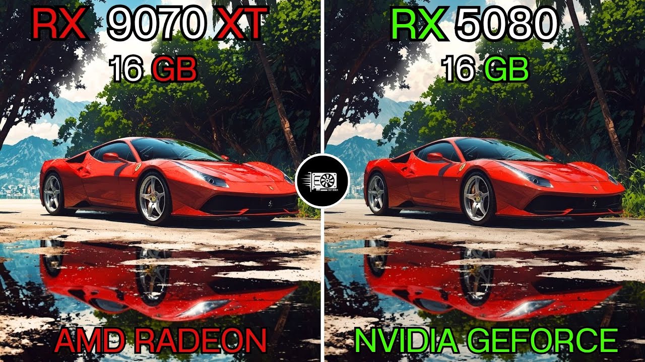 RX 9070 XT VS RTX 5080 + Ryzen 7 7800X3D | 20 Games Tested in 1080P, 1440P & 4K!