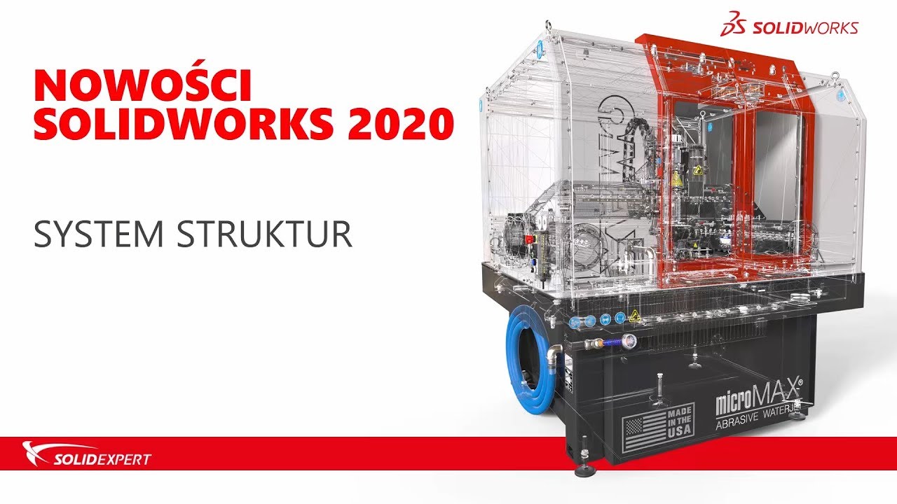 Nowości SOLIDWORKS 2020 - System struktur