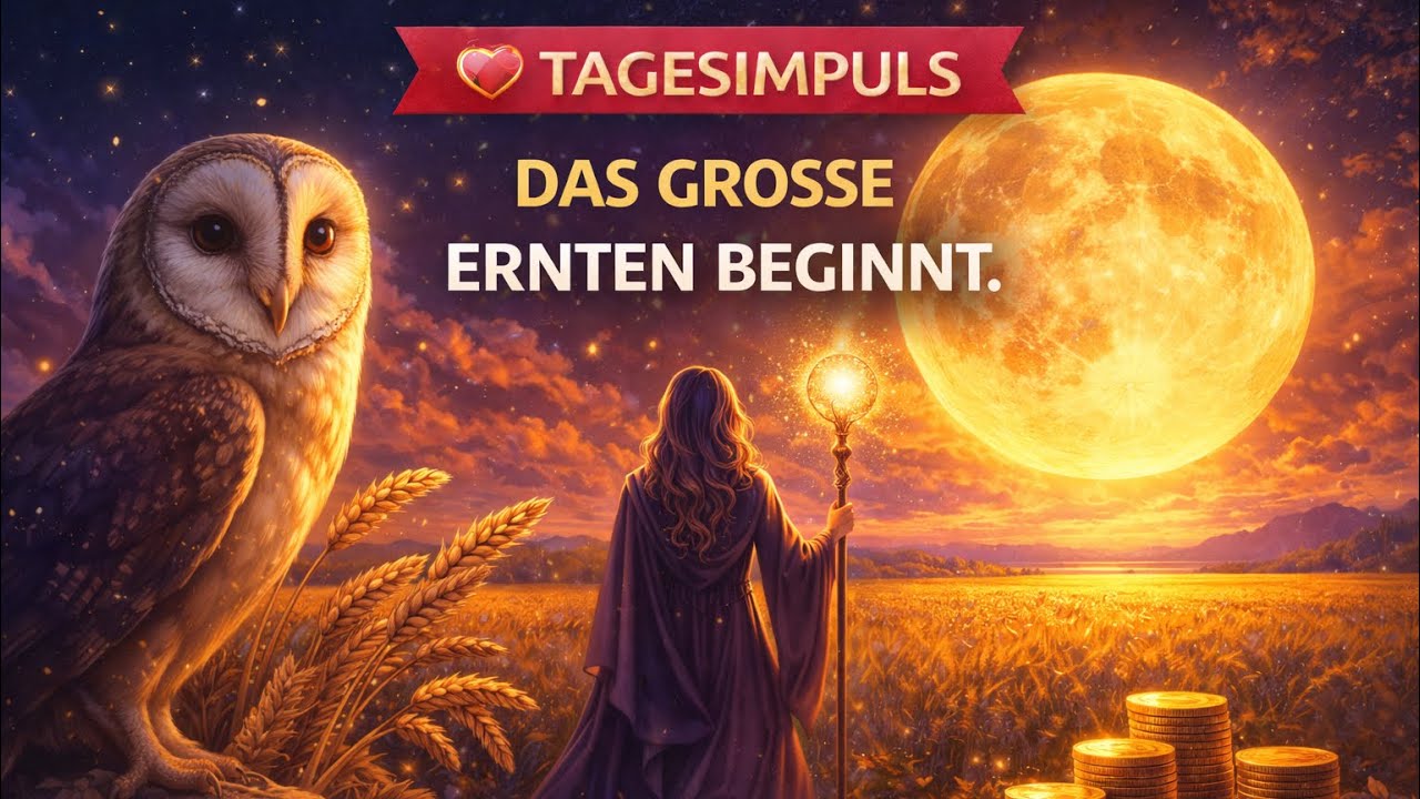 Tagesimpuls ☀️Der Kornmond kündigt deine Ernte an