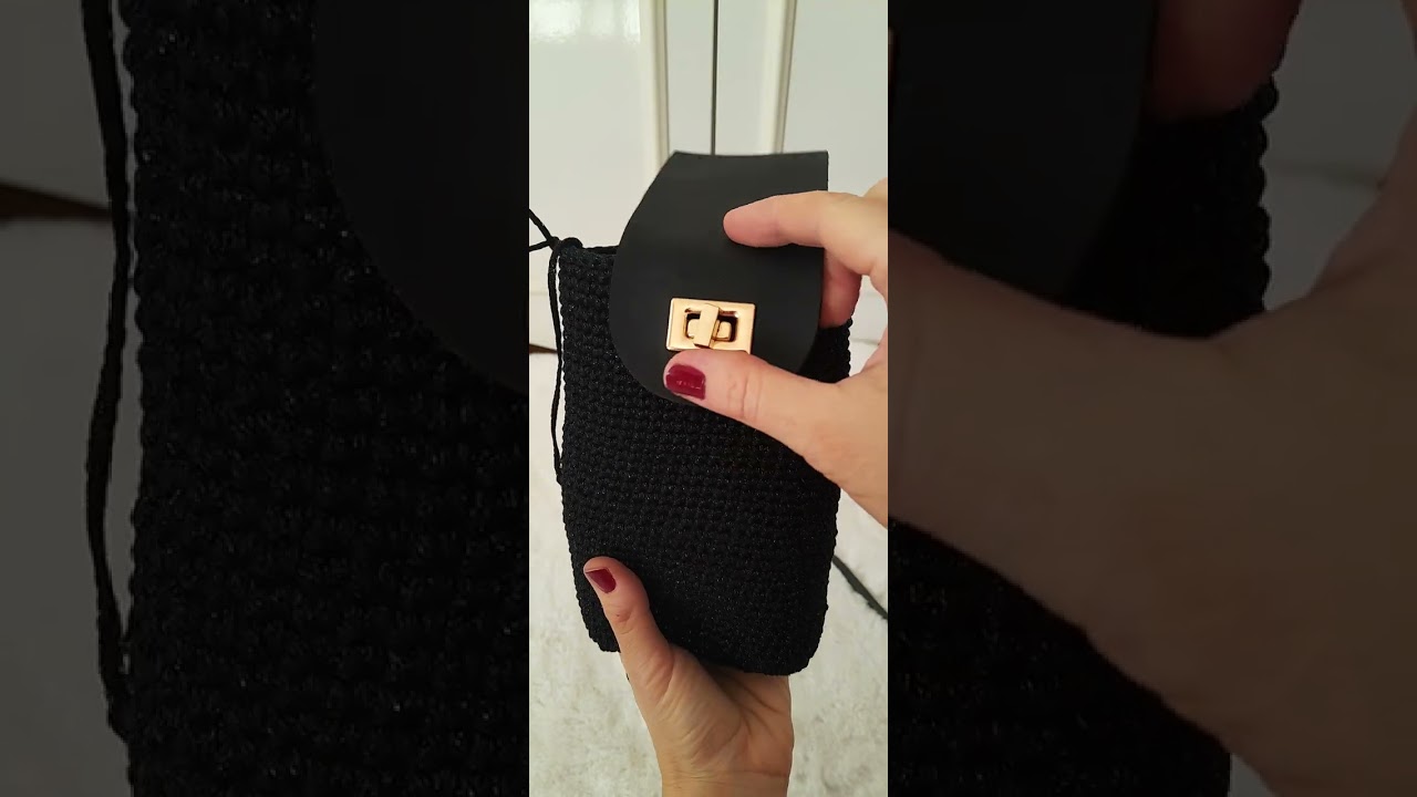 Deri taban kullanarak en kolay telefon &ccedil;antası yapımı....