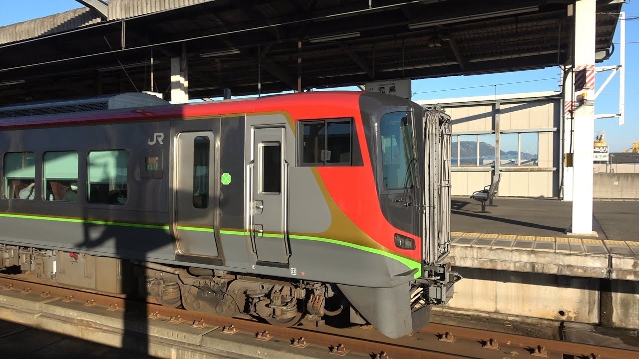 [強烈な加速!] 2700系特急南風 児島駅発車