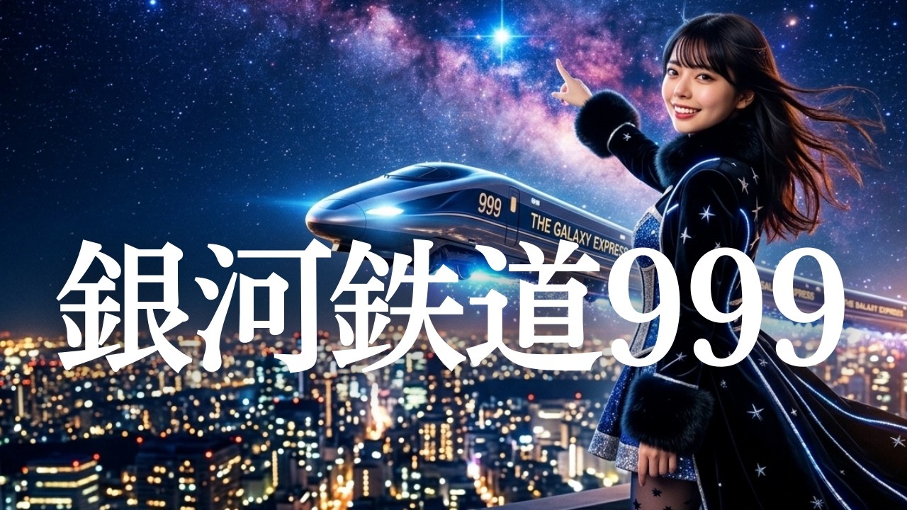 銀河鉄道999/ゴダイゴ🎵「あの日の少年」に贈る、星空への旅立ち🚂今、鮮やかに蘇るピアノロックカバー|1979（Cover by 女子高校生歌姫MIYU）