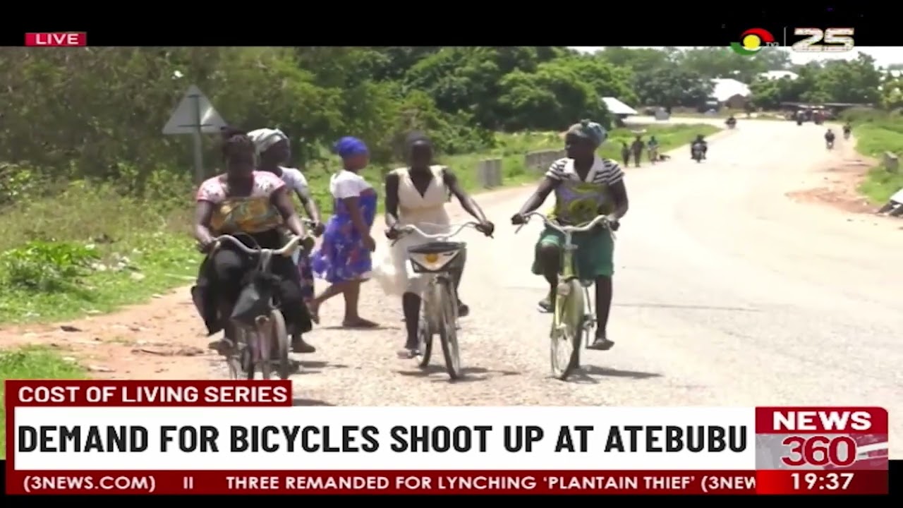 Cost of Living Series: Demand For Bicycles Shoot Up At Atebubu