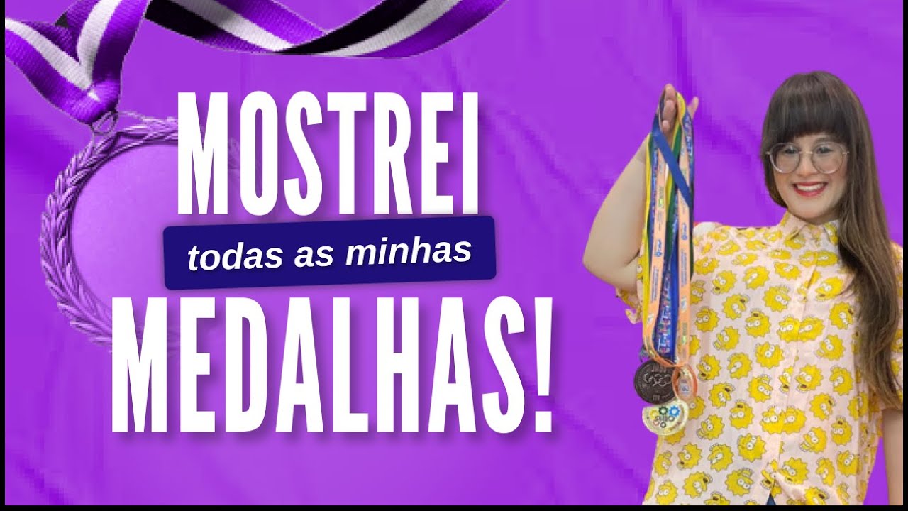Mirela mostrou todas as suas MEDALHAS em Olimpíadas Científicas! 🥇OBMEP, MOBFOG, OBQ, OBF