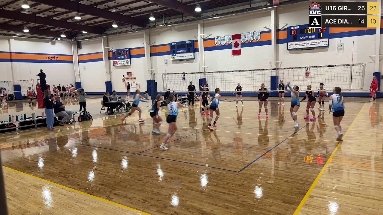 Live powered by Swish Live app
U16 GIRLS BLUE VS ACE DIAMONDS WHITE