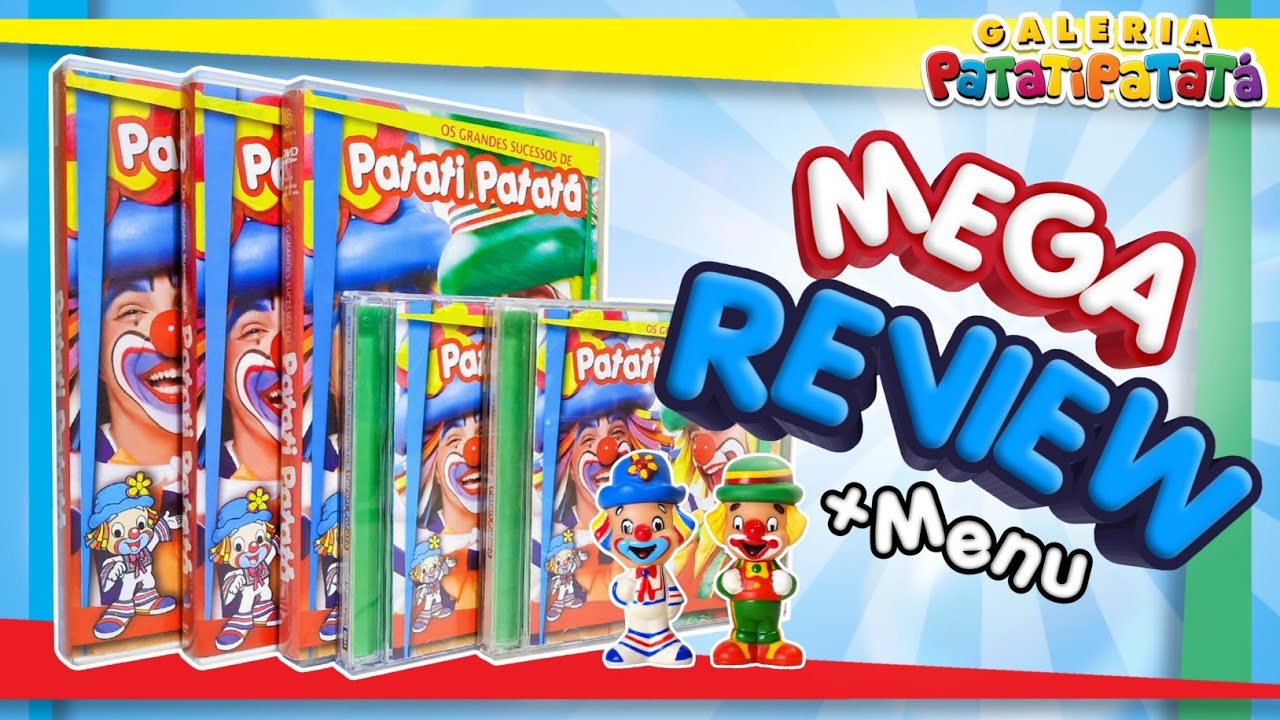 Galeria PP | MEGA REVIEW: Os Grandes Sucessos de Patati Patatá (TODAS AS VERSÕES)