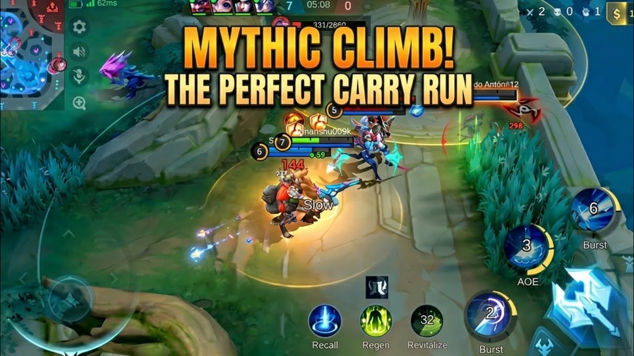 INSANE CLUTCH || MOBILE LEGENDS 5v5