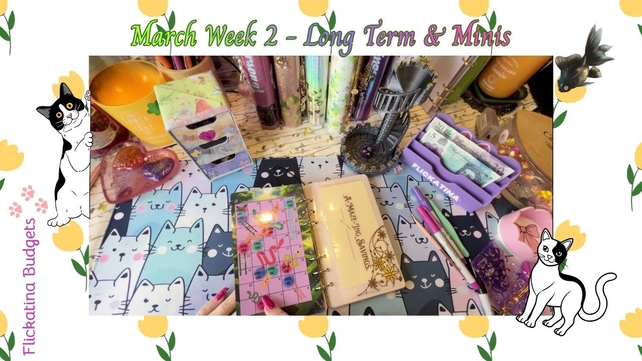 ✨March Long Term Challenges Week 2 ✨My challenges were not kind 🙀😿✨