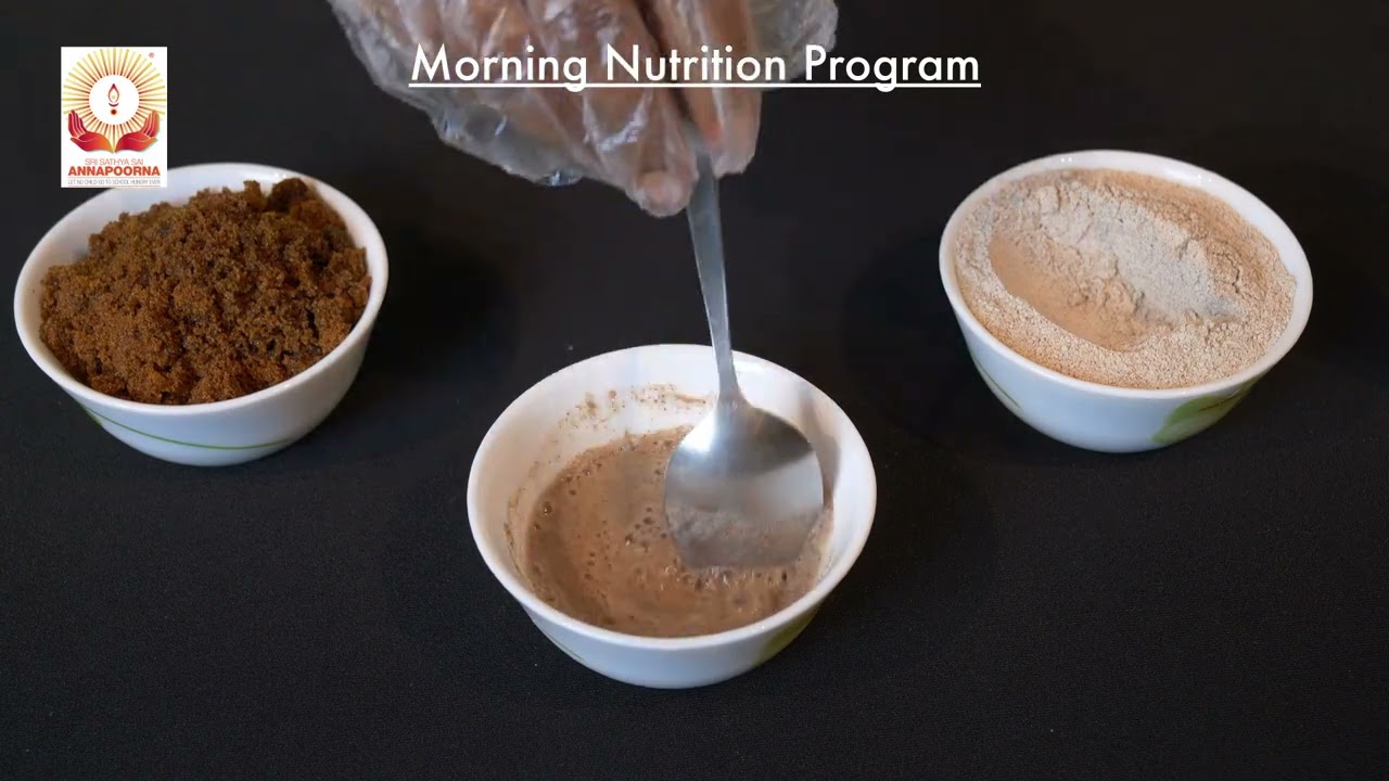 Raagi Malt Preparation: Step-by-Step Procedure- SaiSure Millet Multi Nutrient HealthMix with Jaggery