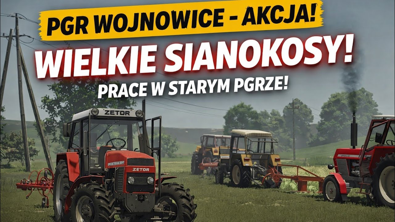 ☆PGR Wojnowice ☆ sianokosy na calego💪🔥