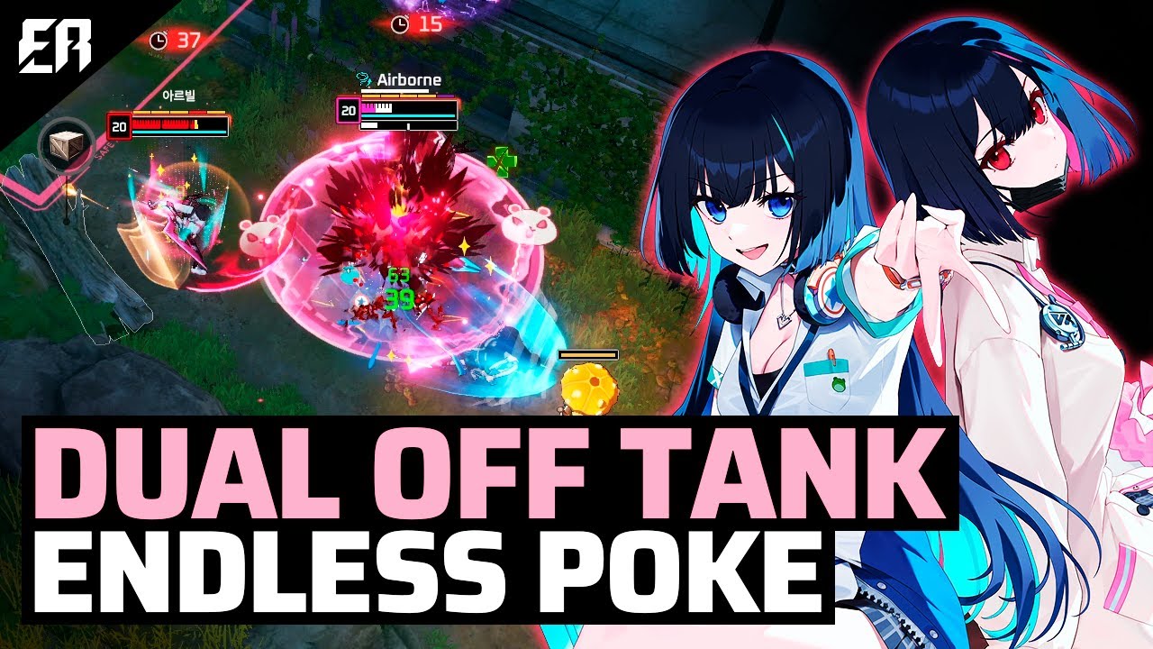 Debi & Marlene: Dual Off Tank ENDLESS POKE | Eternal Return Pro Gameplay