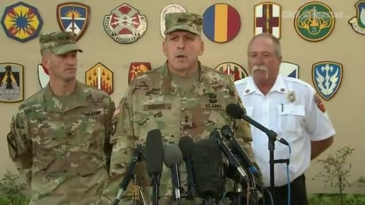 Ft Hood missing soldiers presser
