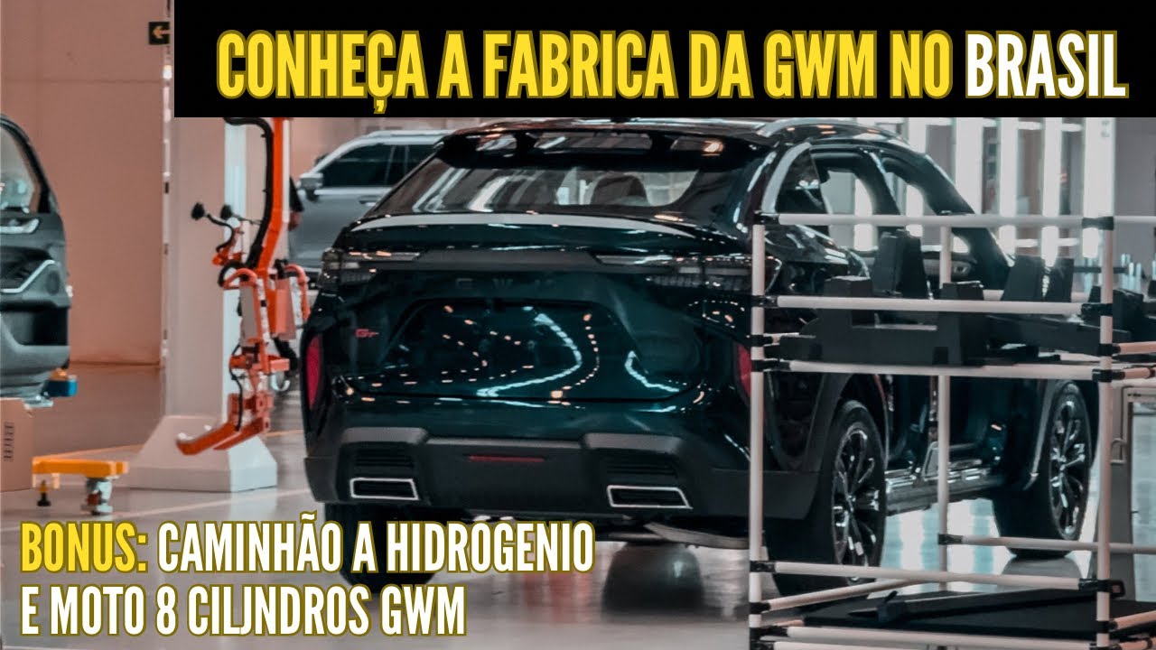 CONHEÇA POR DENTRO A NOVA FABRICA DA GWM NO BRASIL