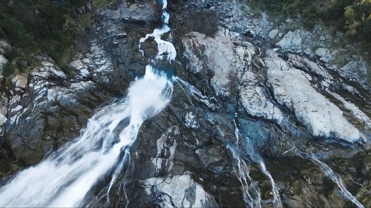 Grawa Waterfall Drone Footage