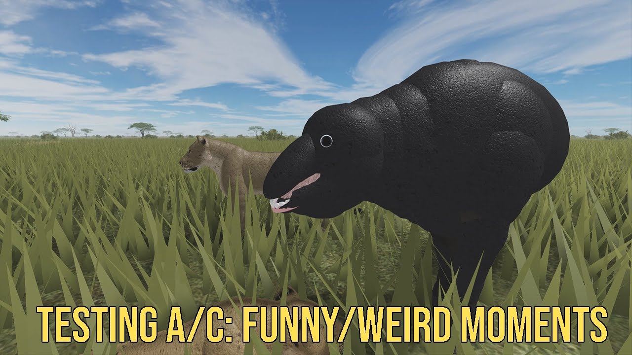 Roblox: TESTING A/C: FUNNY/WEIRD MOMENTS