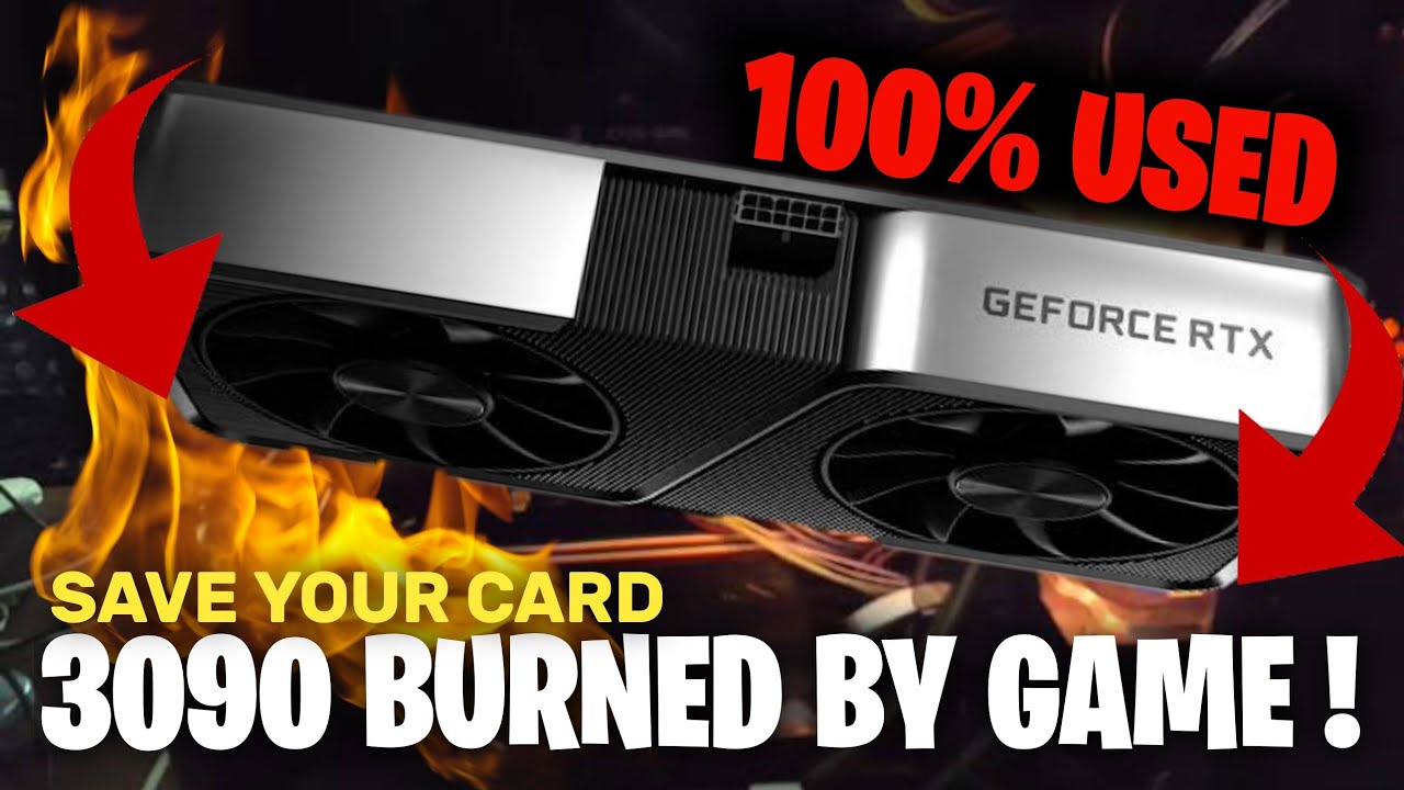 WARNING ⚠️EVGA RTX 3090 Burned By Game - 100% Used !! Save Your GPU Now 🔥