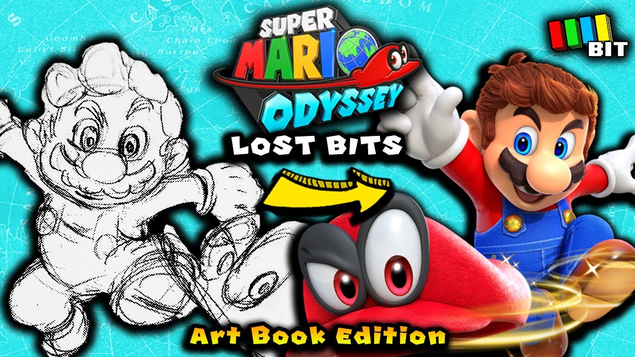 SCRAPPED Super Mario Odyssey Concepts | LOST BITS [TetraBitGaming]