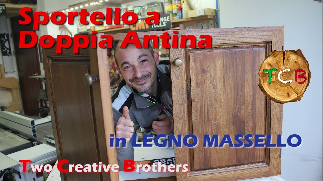 Come costruire uno sportello a doppia antina - Fai da te