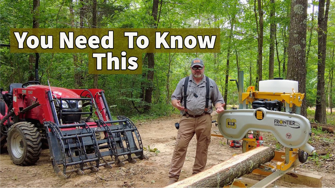 Куплю ли я эту лесопилку снова? Переносная лесопилка Frontier Sawmills OS18
